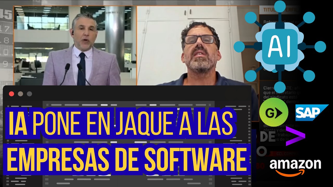 La IA pone en jaque a principales empresas de software 🤖 | Lionel Fernandez - Canal E
