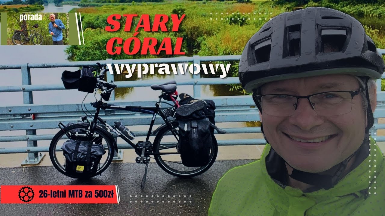 Stary rower MTB czyli góral na wyprawy