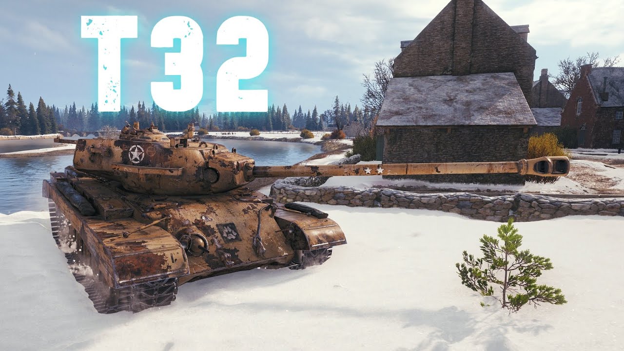 World of Tanks T32 - 7 Kills 8K Damage