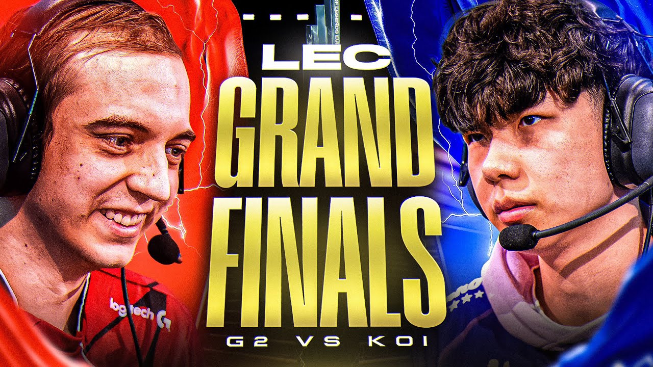 THE GRAND FINALS OF THE LEC - G2 VS MKOI - LEC SUMMER PLAYOFFS