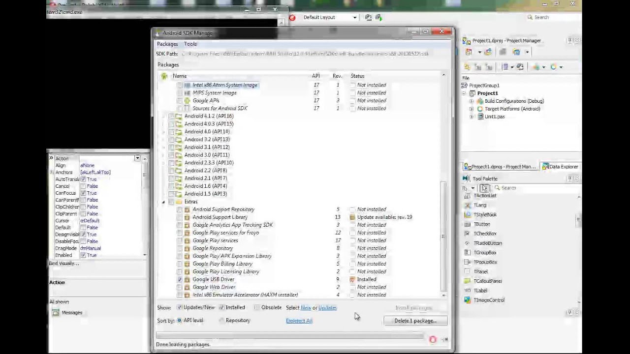 Android разработка - Delphi XE5 первое приложение