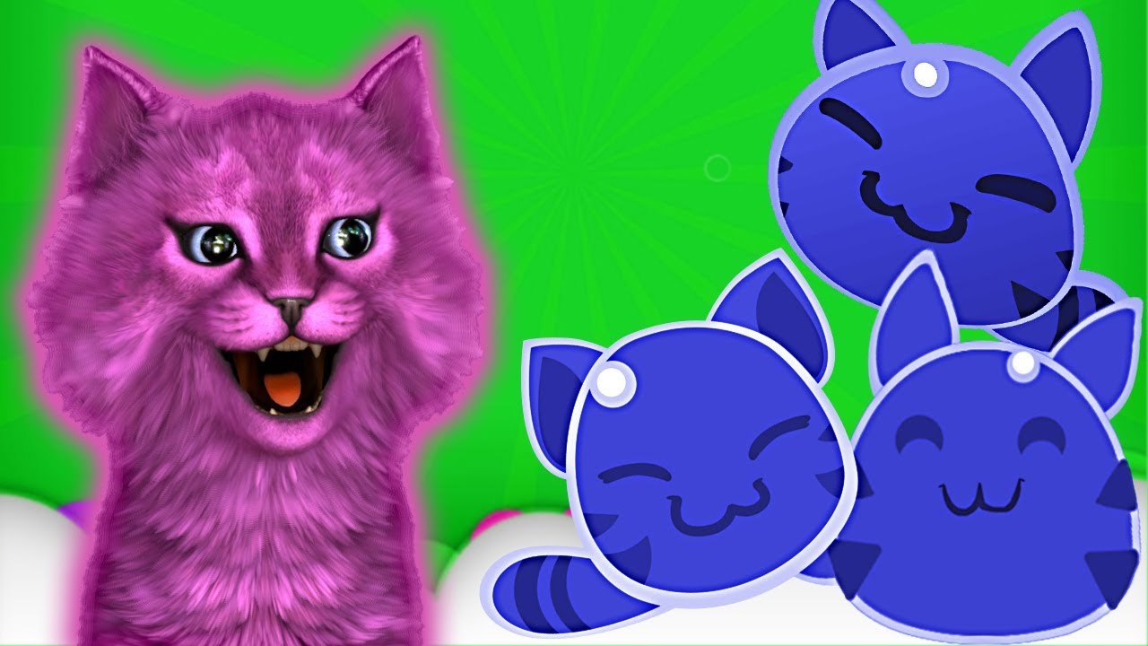 СИНИЕ КОТЫ и КОТЕНОК АБИ ИГРА для ДЕТЕЙ и МАЛЫШЕЙ