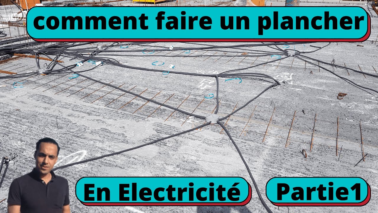Comment Passer les Gaines et Câbles dans un Plancher ? (Étape par Étape) partie 1/2
