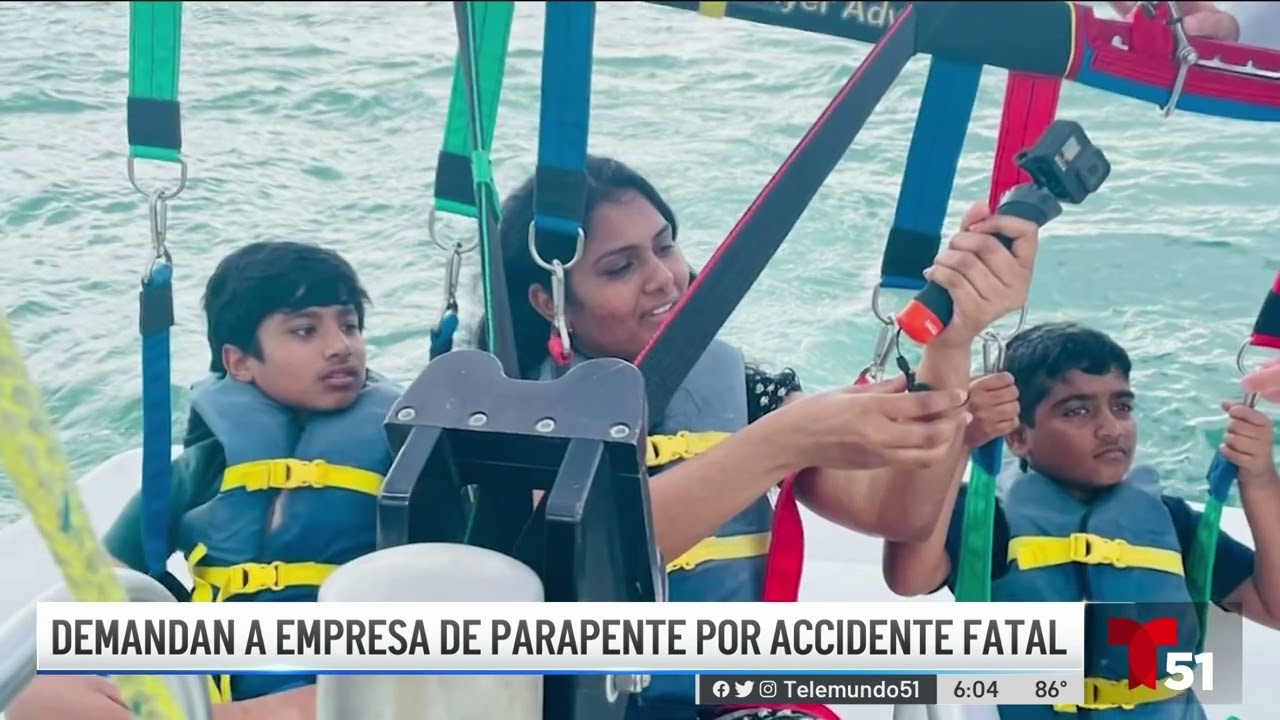 Tourism Industry Injury Lawyers announce Lawsuit in Florida Keys Parasailing Tragedy - Channel 51