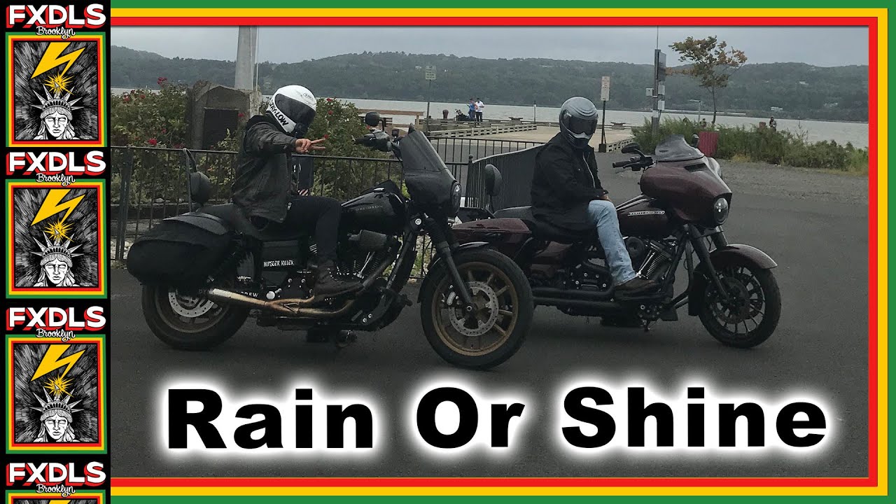 We got rained on again...