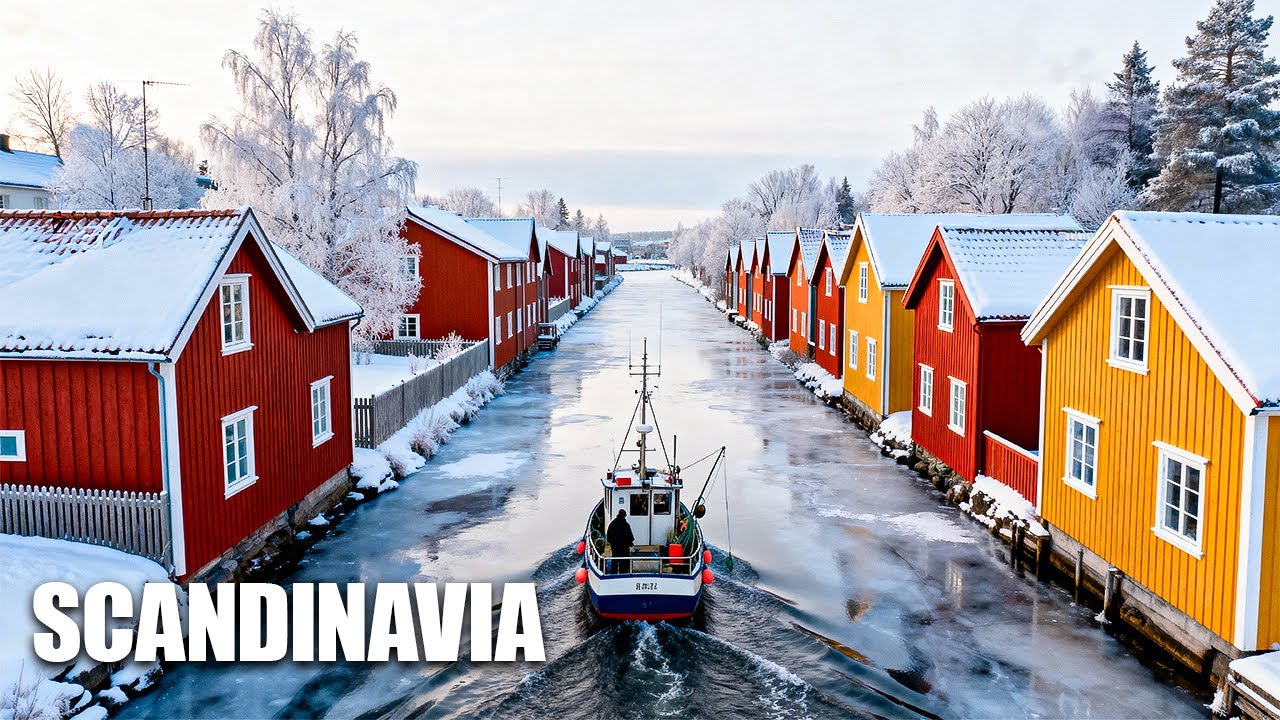SCANDINAVIA: Meraviglie del Cuore Selvaggio del Nord d&rsquo;Europa | 4K Documentario Di Viaggio