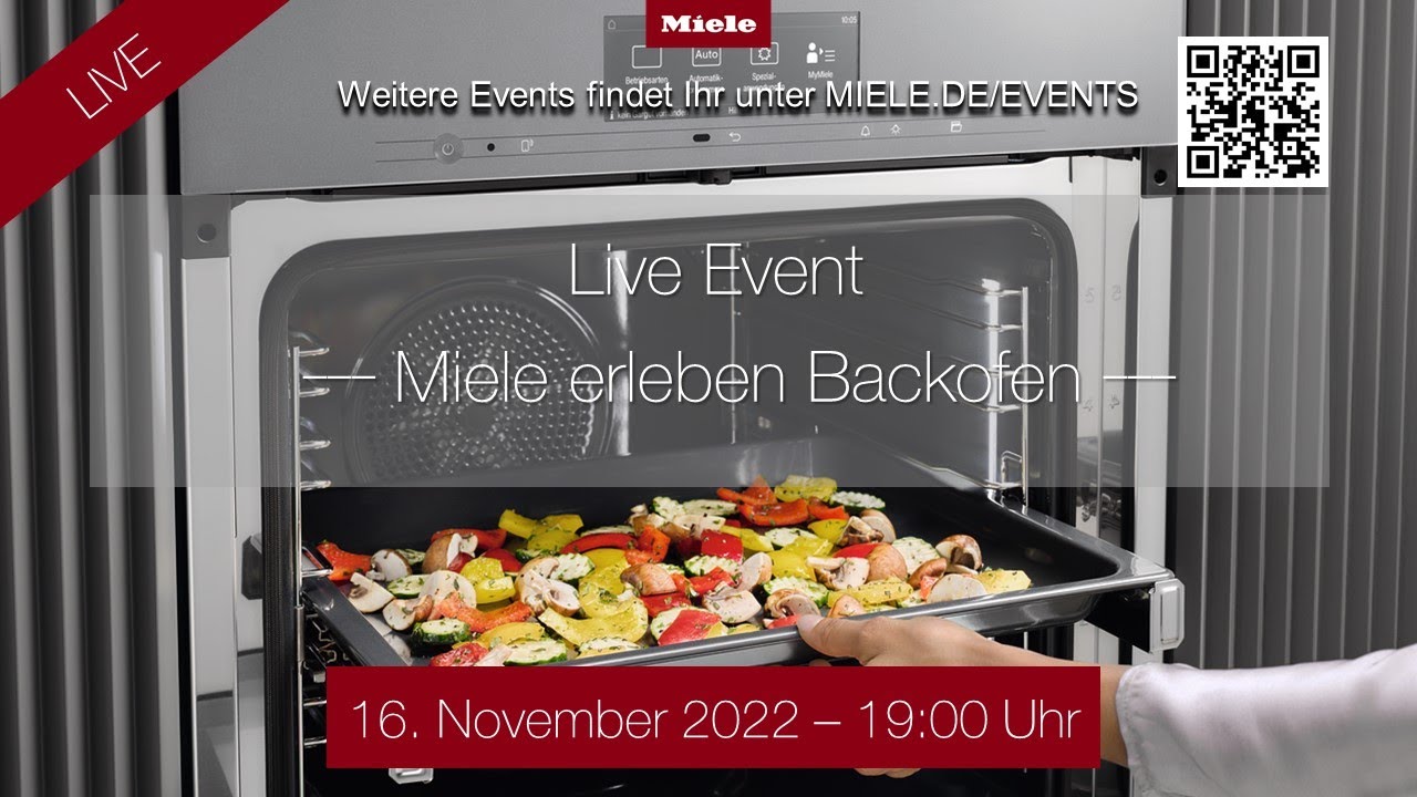 Live Event – Miele erleben Backofen