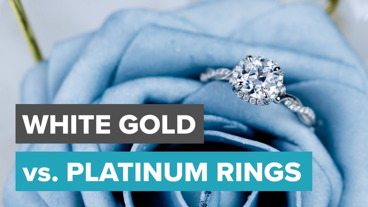 White Gold vs. Platinum Rings