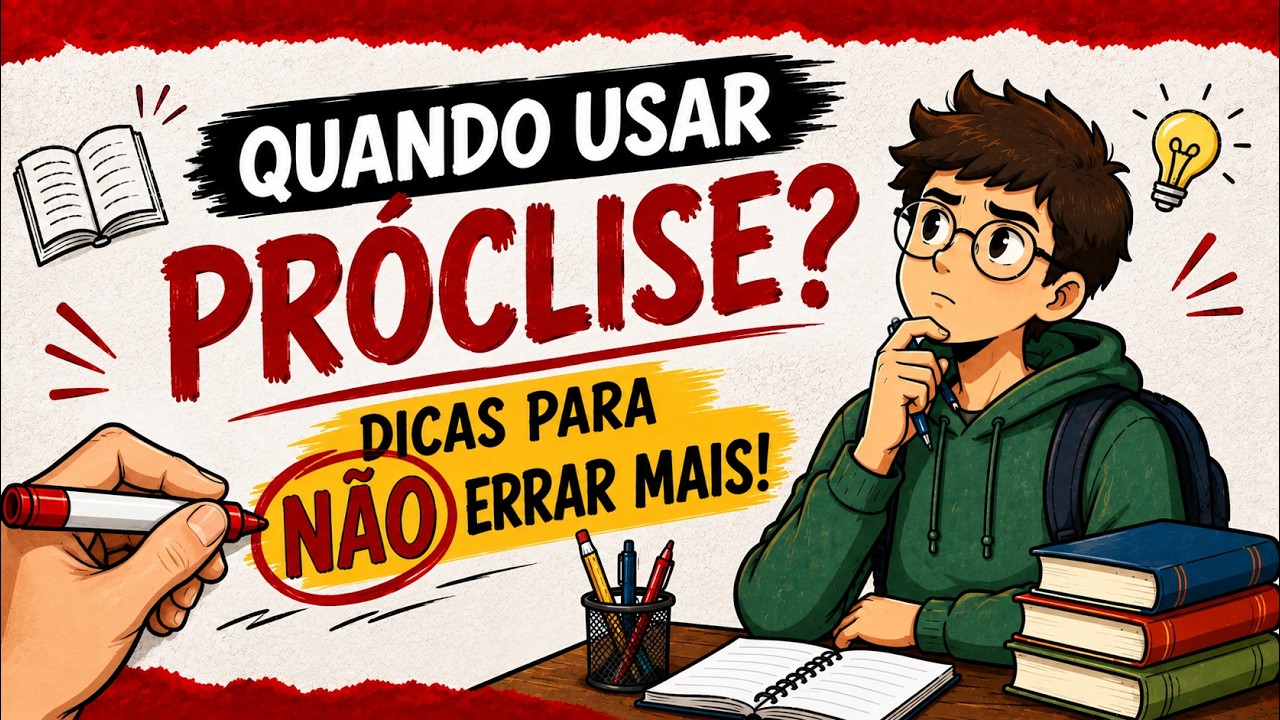 Quando usar Pr&oacute;clise? DICAS para N&Atilde;O ERRAR MAIS! Prof&ordf; Aline