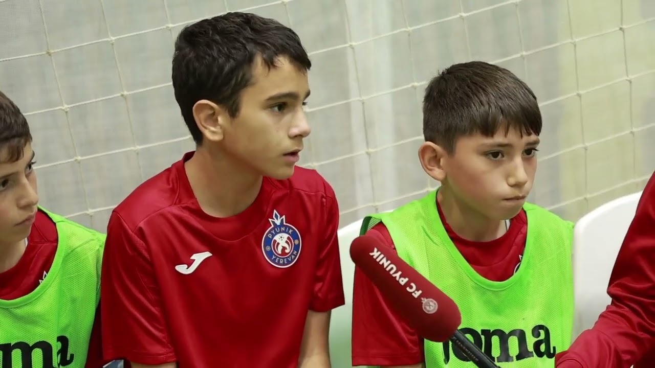 Pyunik U12 faces Spartak Moscow. Hard fight, one scored goal and a lot of emotions