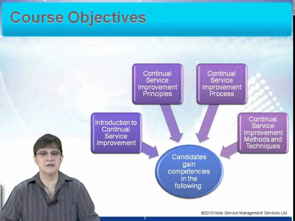 Learn about ITIL 2011 Continual Service Improvement from GogoTraining