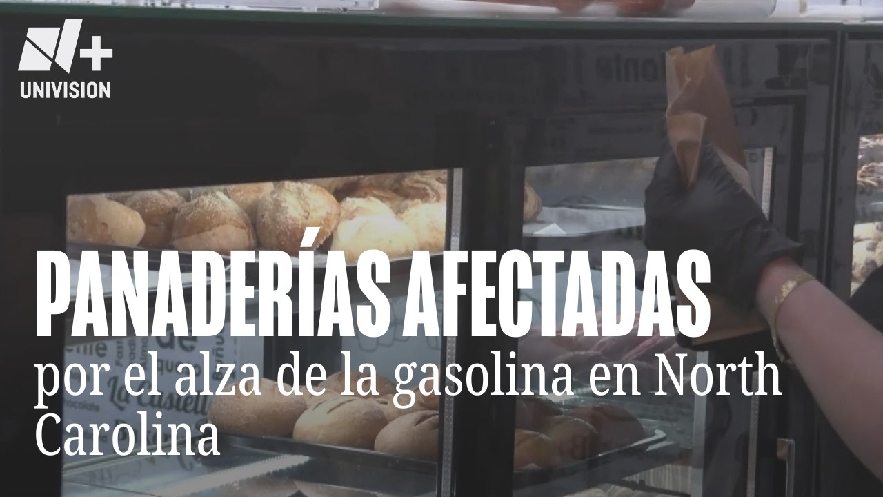 Panadería latina en Carolina del Norte describe cómo les afecta el alza del precio de la gasolina