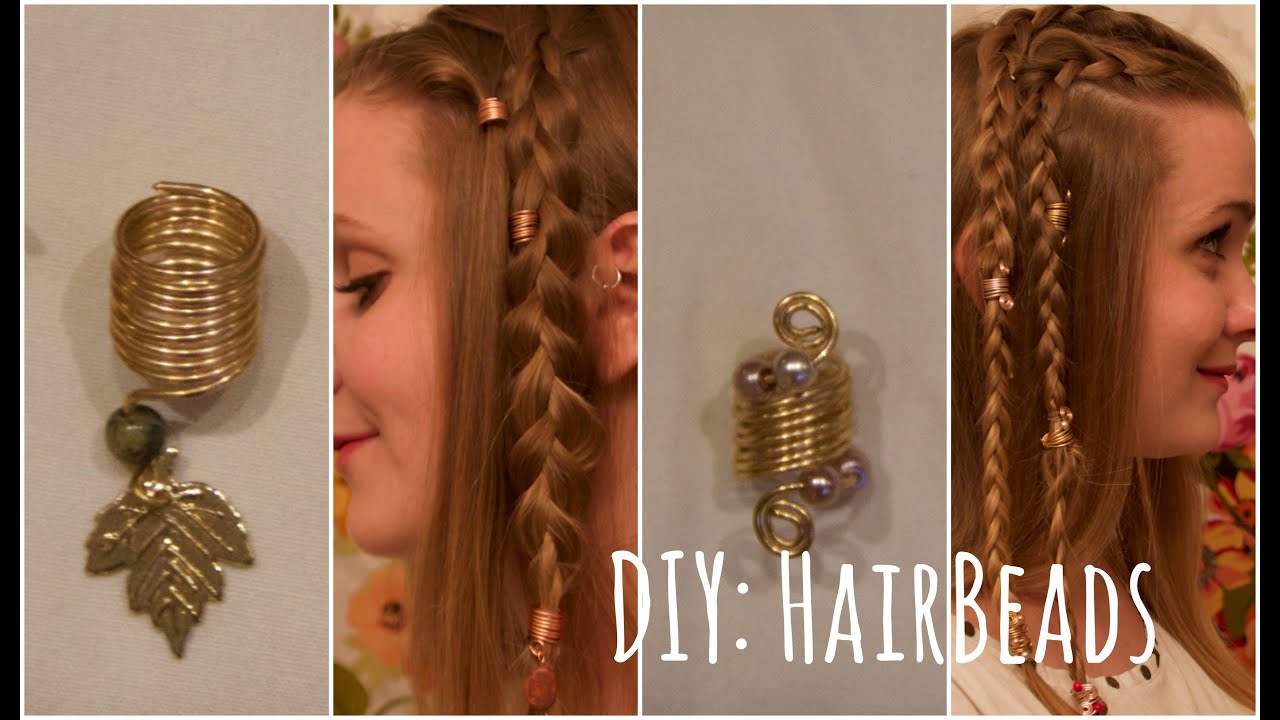 DIY: Metal Hair Beads For Cosplay Hairstyling and How to Wear Them.