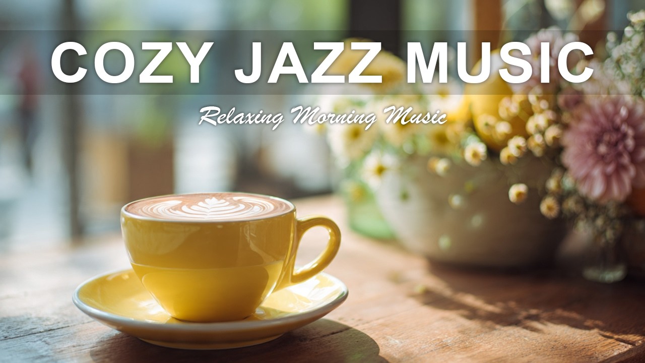 Cozy Jazz Music☕ Relaxing Jazz Coffee and Sweet Jazz Cafe Music for Happy Moods