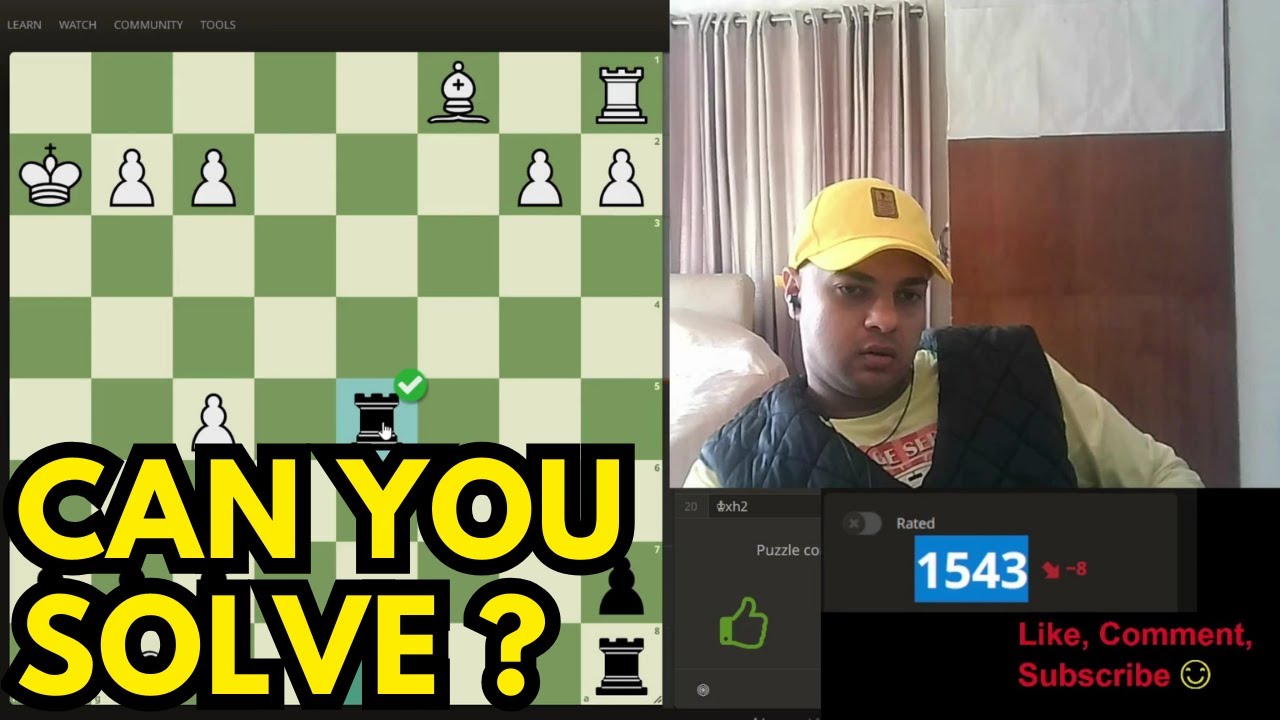 Can You Solve These Puzzles ? ♚♛ Chess Gameplay