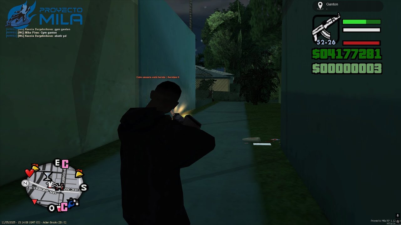 Sorteo de armas en Proyecto Mila