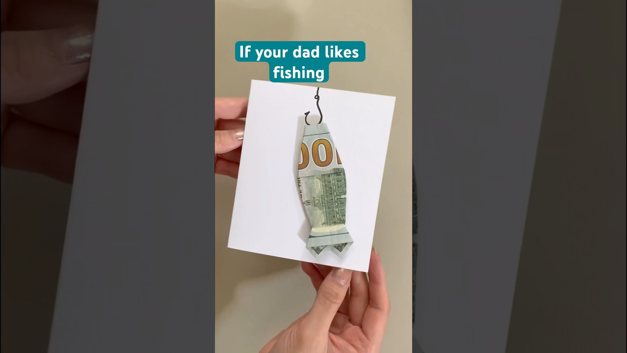 DIY Father&rsquo;s Day gift in 5 minutes (for dads who 🎣)