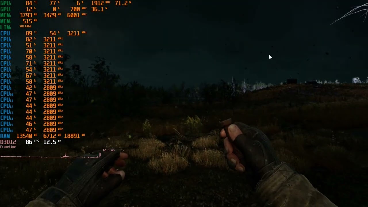 S.T.A.L.K.E.R 2 RTX 3050 laptop solving huge frame drops