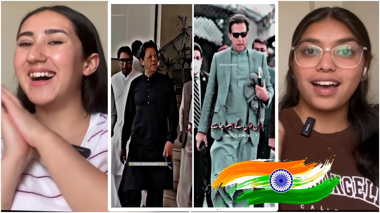 Indian Reaction on Imran Khan Tik Tok Videos