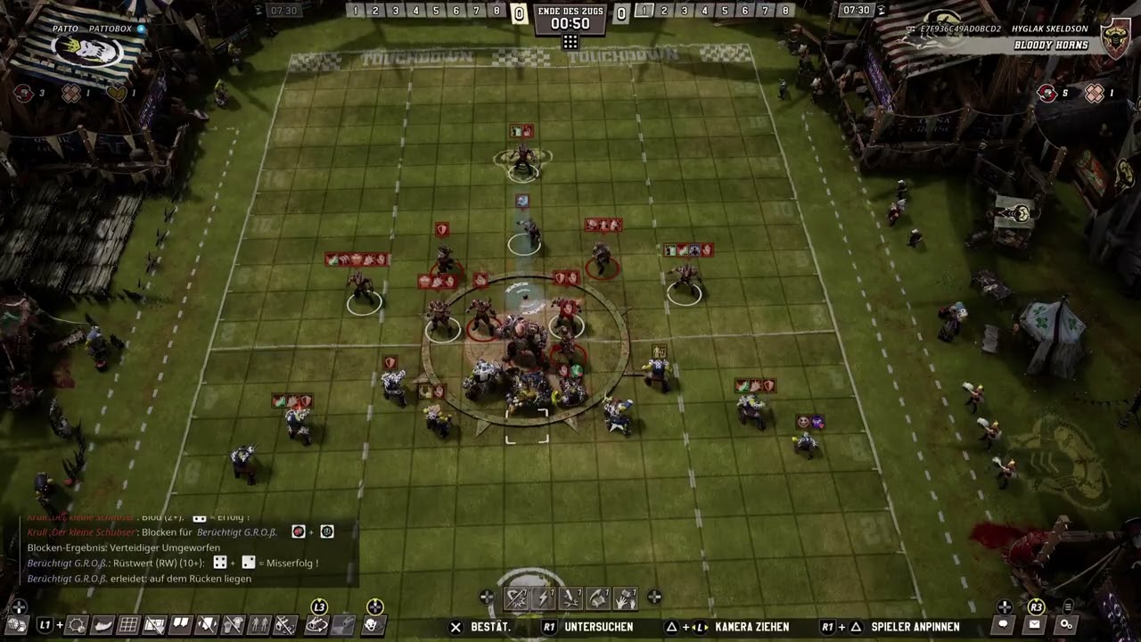 AWBBL Saison 12 Liga 3 west Runde 9 - Hyglak Skeldson (Chaos Chosen) vs Patto (Orks)