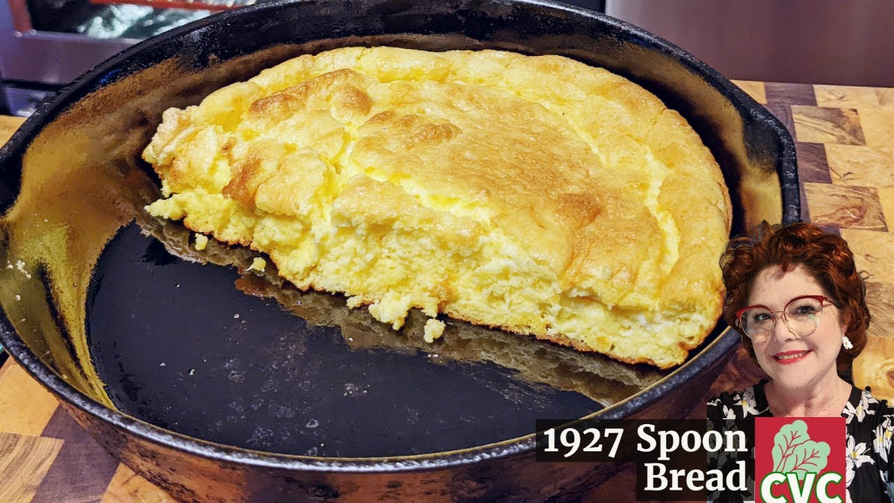 100 Year Old Recipe - Spoon Bread - Heirloom Family Recipes from 1927
