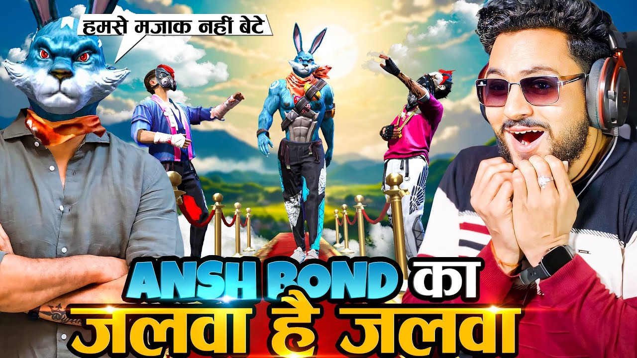 ANSH BOND VS BIGGEST LIVE STREAMER 💀 आजा Ansh Bond 1 Vs 6 GrandmasterPlayer में!! 😤