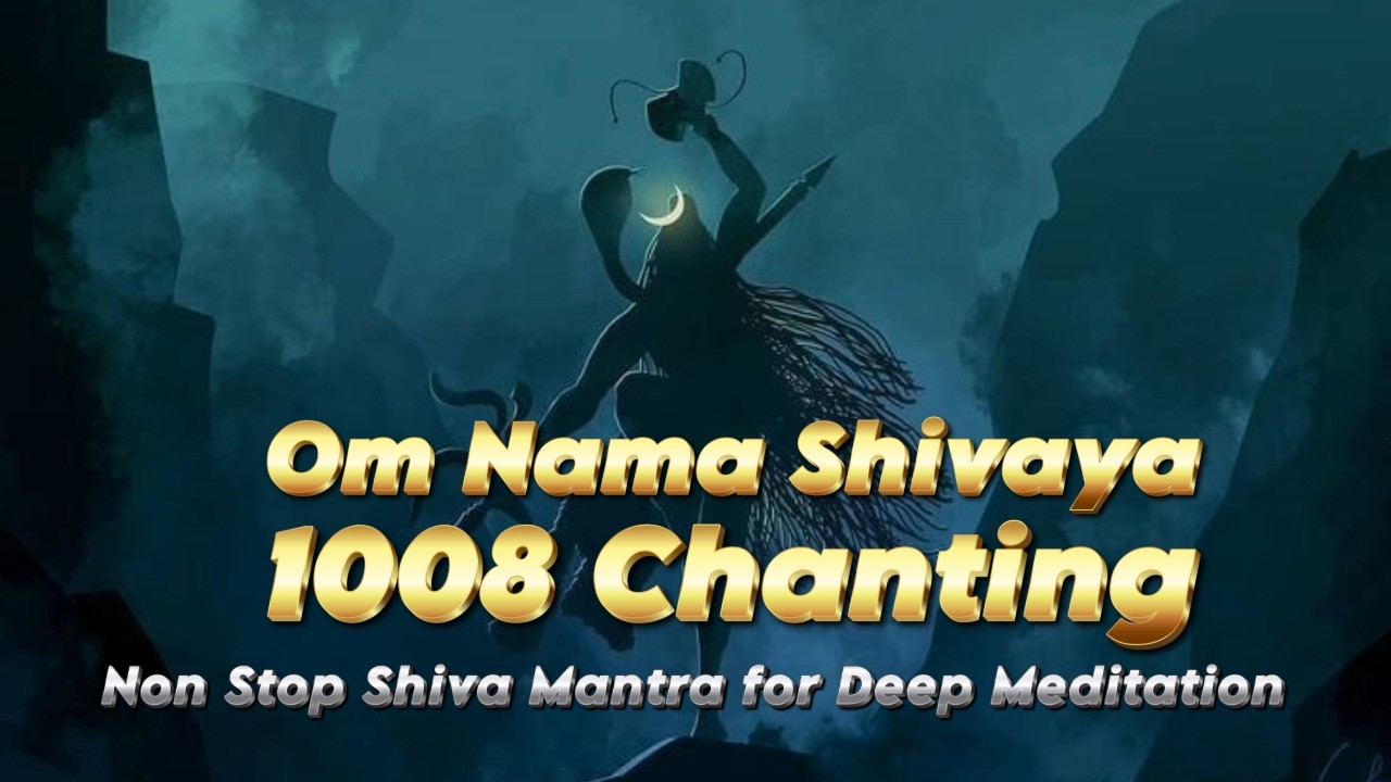 Om Namah Shivaya 1008 Chanting | Non Stop Shiva Mantra for Deep Meditation | Aswini Bhakthi