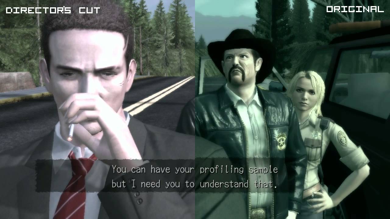 Deadly Premonition Director's Cut Quick Cutscene Comparison