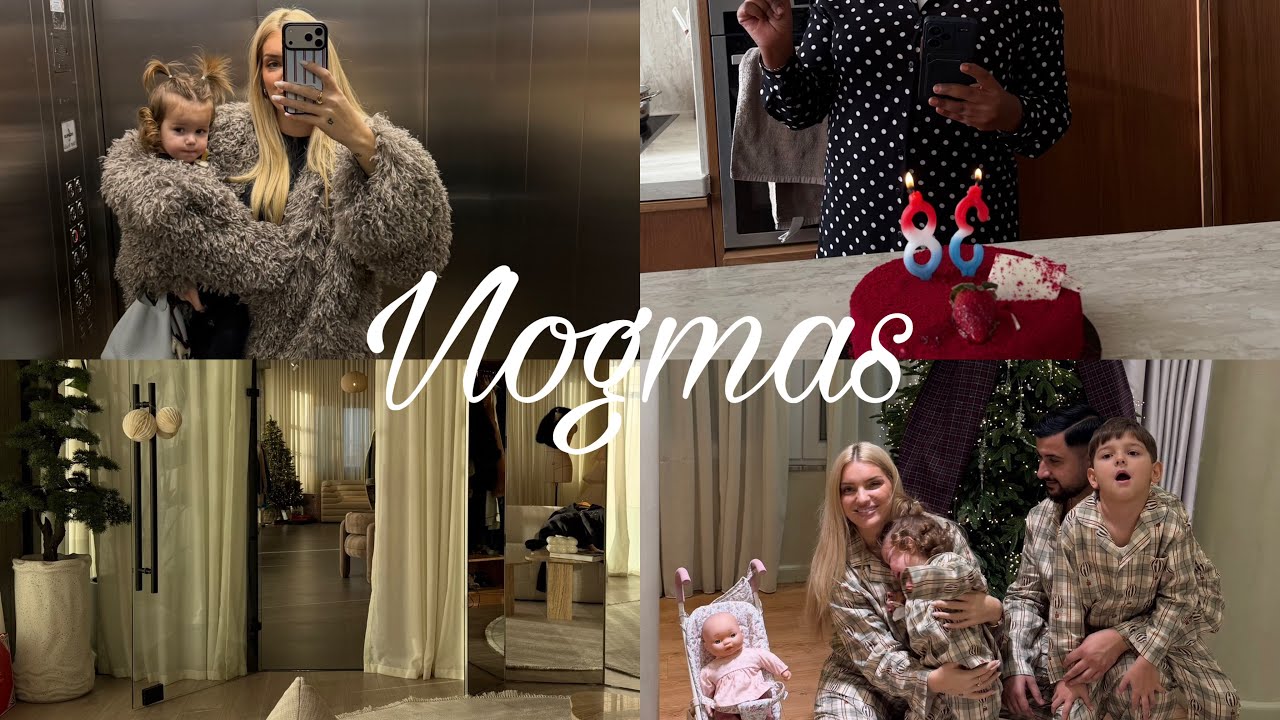 Vlogmas: Vjen nanny por nuk e prisnim…hapim dhuratat e krishlindjes etj…