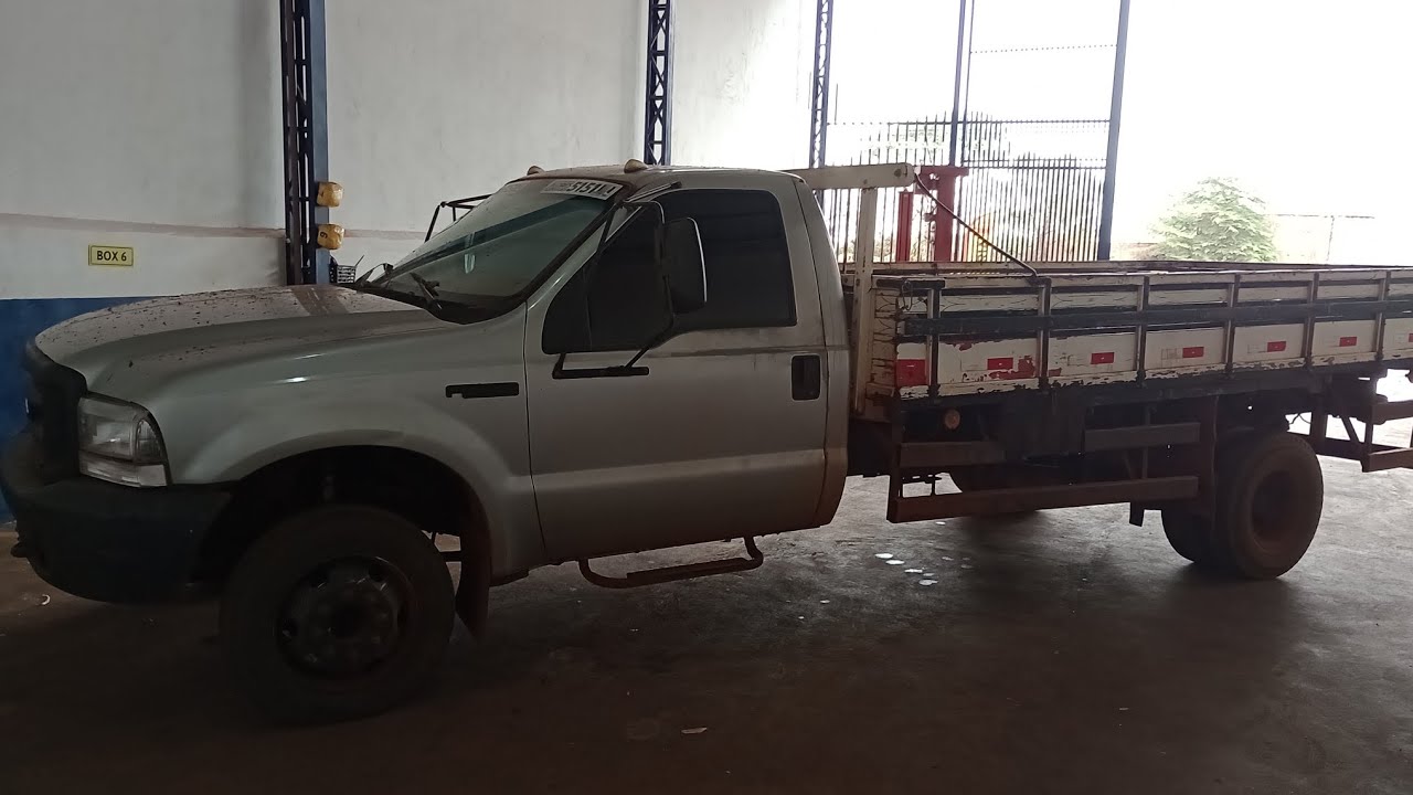 Localização do número do chassi e motor Ford F4000 2000/2000