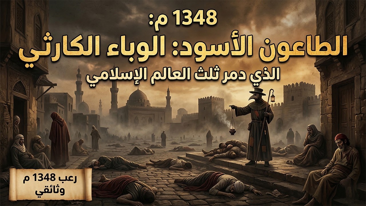 الطاعون الأسود 1348 م: الوباء الكارثي الذي دمر ثلث العالم الإسلامي