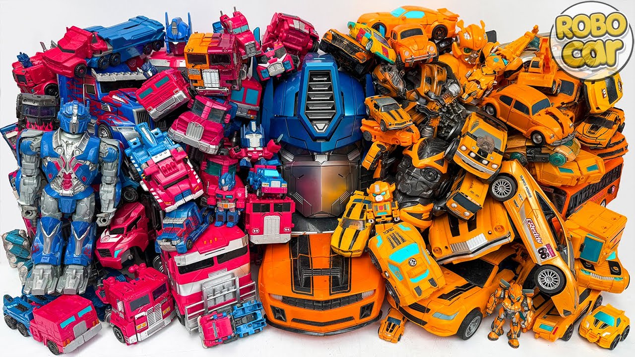 Transformers Red Gold Toys Collection | Different Leader OPTIMUS PRIME & BUMBLEBEE Robot Revenge