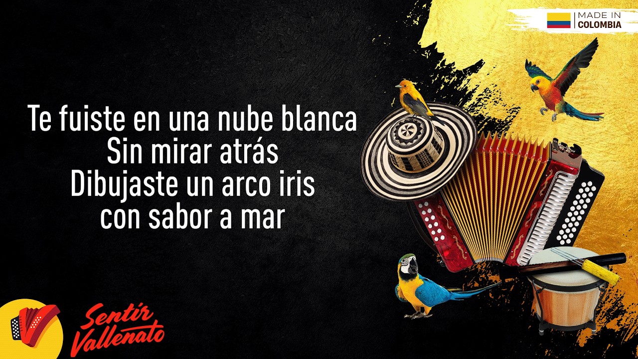 Hoy Me Di Cuenta, Binomio De Oro De América, Video Letra - Sentir Vallenato