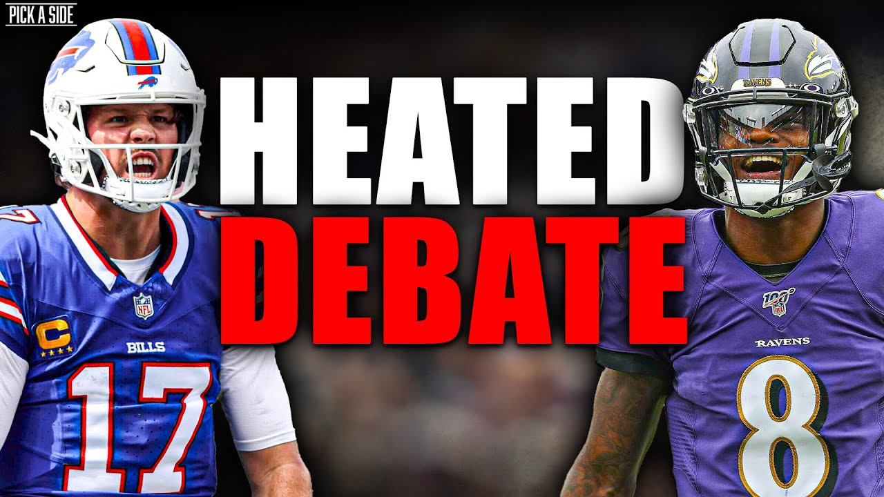 Heated Playoff Josh Allen vs Lamar Jackson Debate