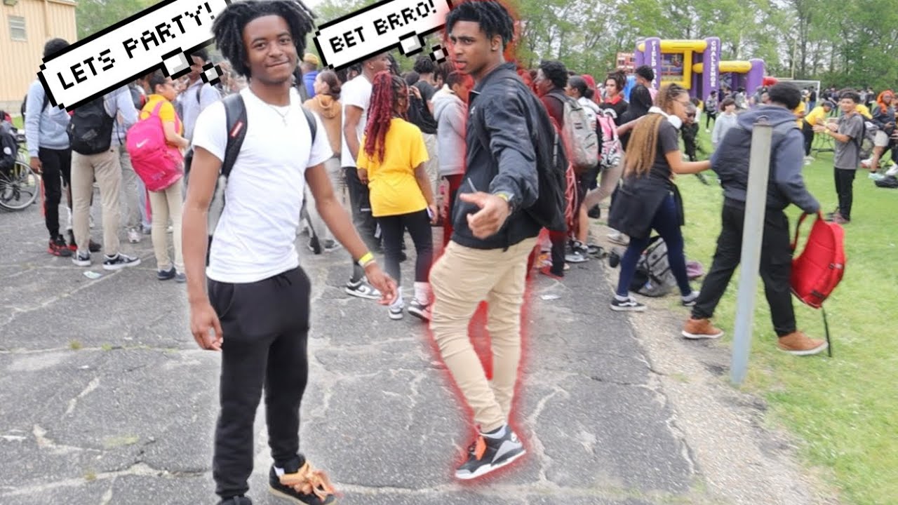 Our School Turned Into a BlockParty😂!