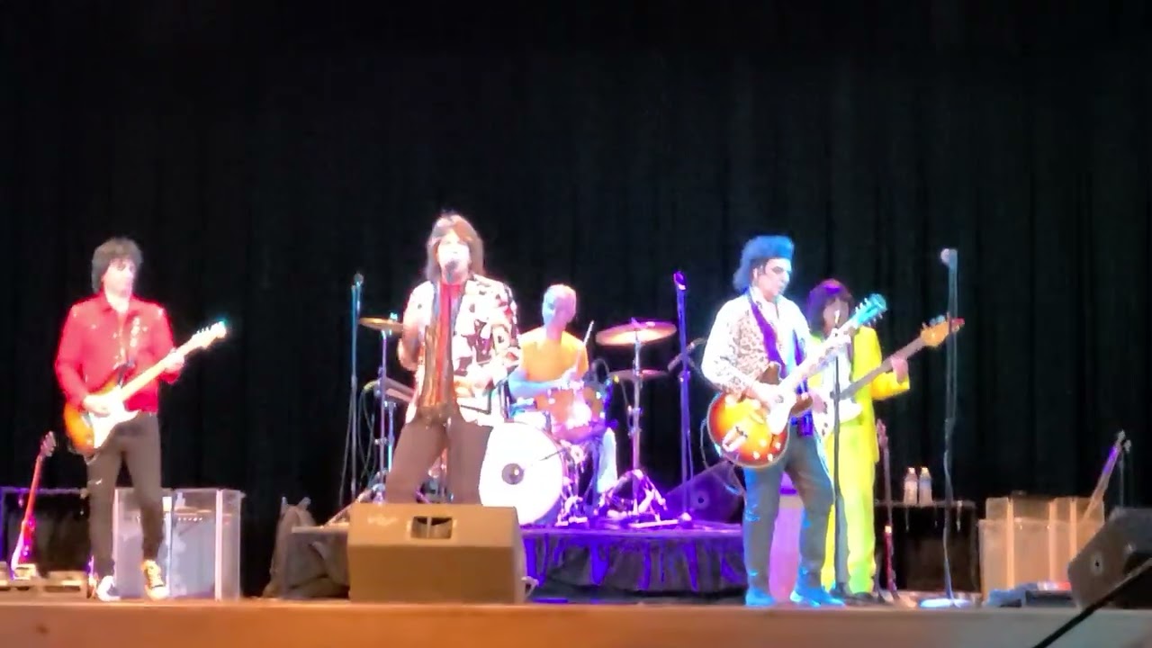 Rolling Stones Tribute band Satisfaction 4/9/22 at The Palace Theater, Grapevine, Tx.