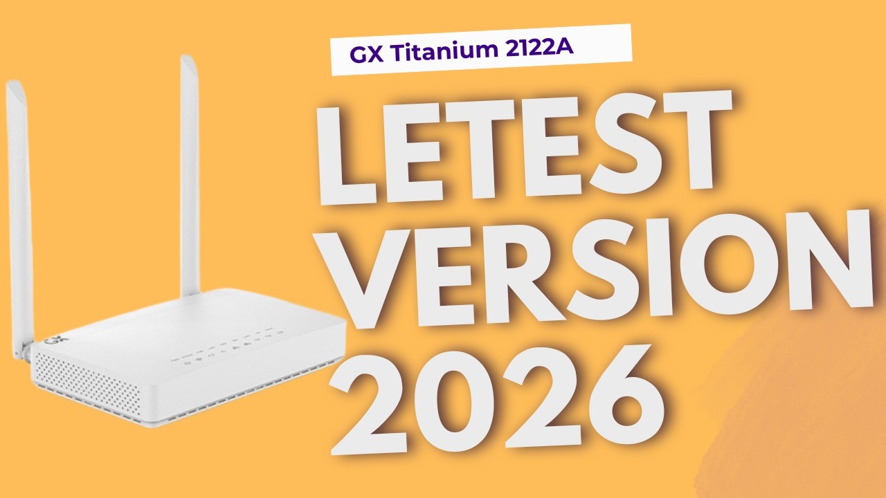 GX Titanium 2122A Firmware Upgrade 2026 | Version 1.30 Latest Update
