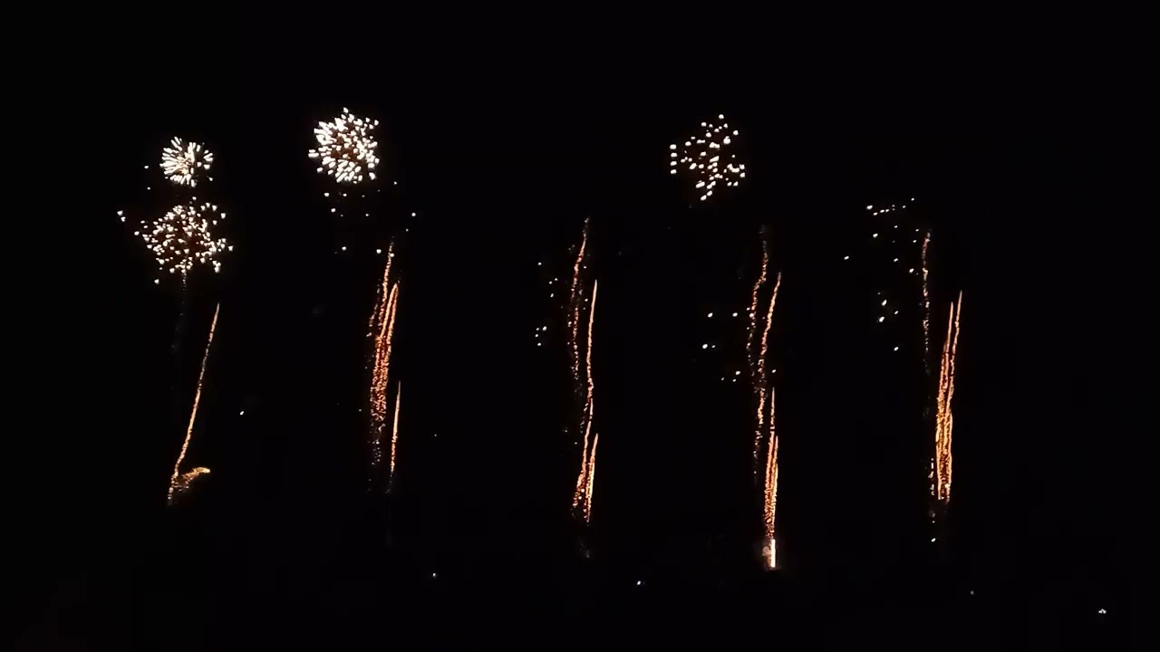 2. Feuerwerk von den Pyrogames in Erfurt 2025 
