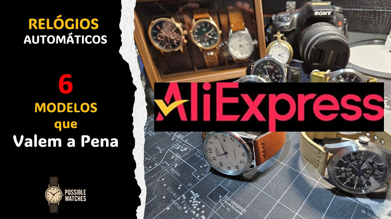 Relógios Automáticos da Aliexpress - Possible Watches. Relógios possíveis. Paixões reais.