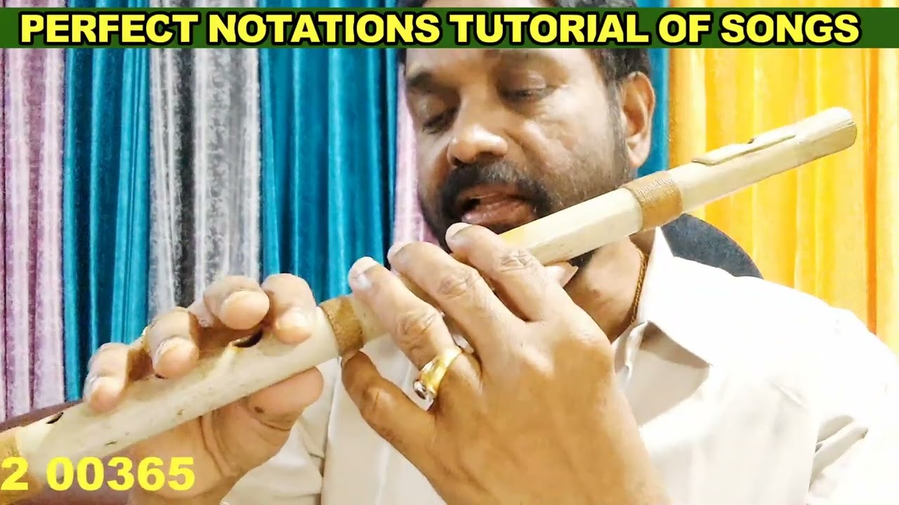 ANURAGA GANAM POLE | PART - 4 | FLUTE TUTORIAL | FLUTE CLASS | MALAYALAM | PR MURALI