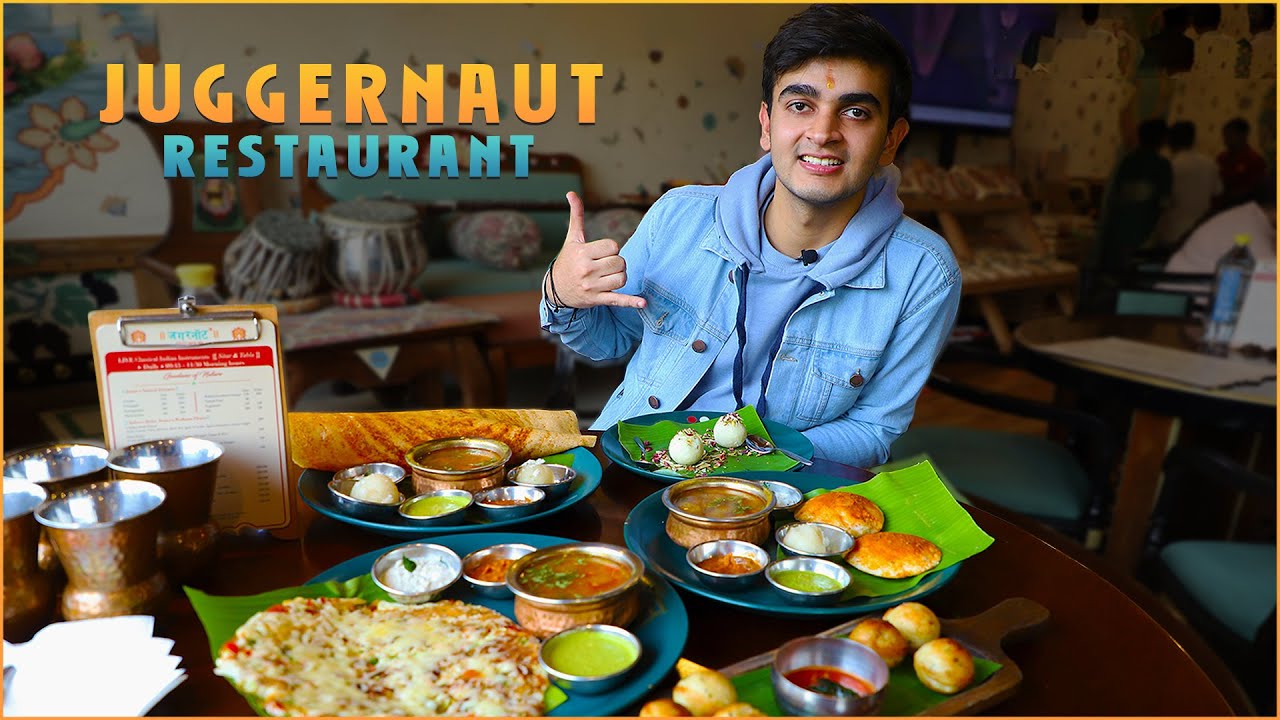 Delhi's Best South Indian Food l Juggernaut Restaurant l Kailash Colony