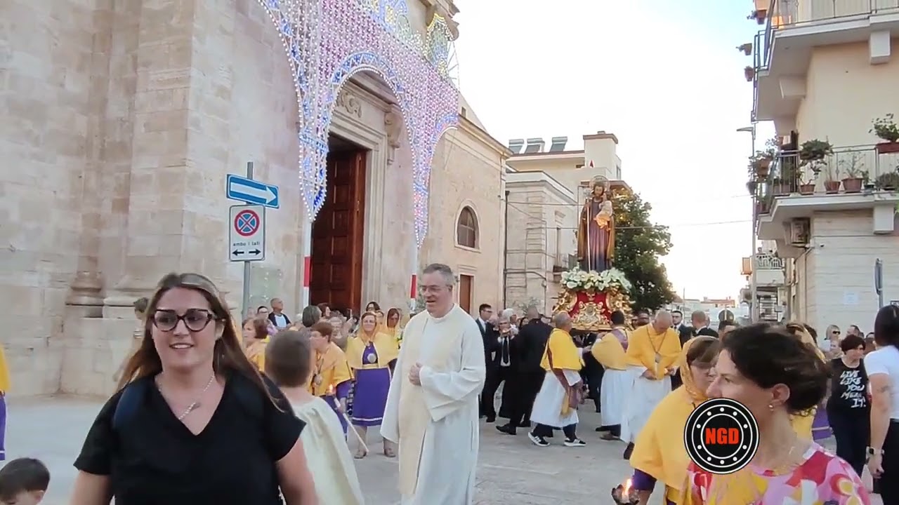 Marcia Mosè Banda di Sannicandro 29/6/24 Sannicandro di B. Uscita Processione di S Giuseppe