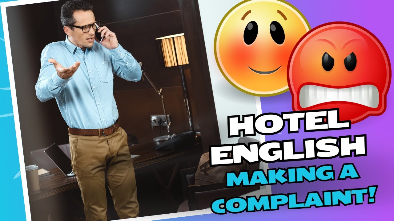 Hotel English Conversation | Making a complaint about the room at a hotel