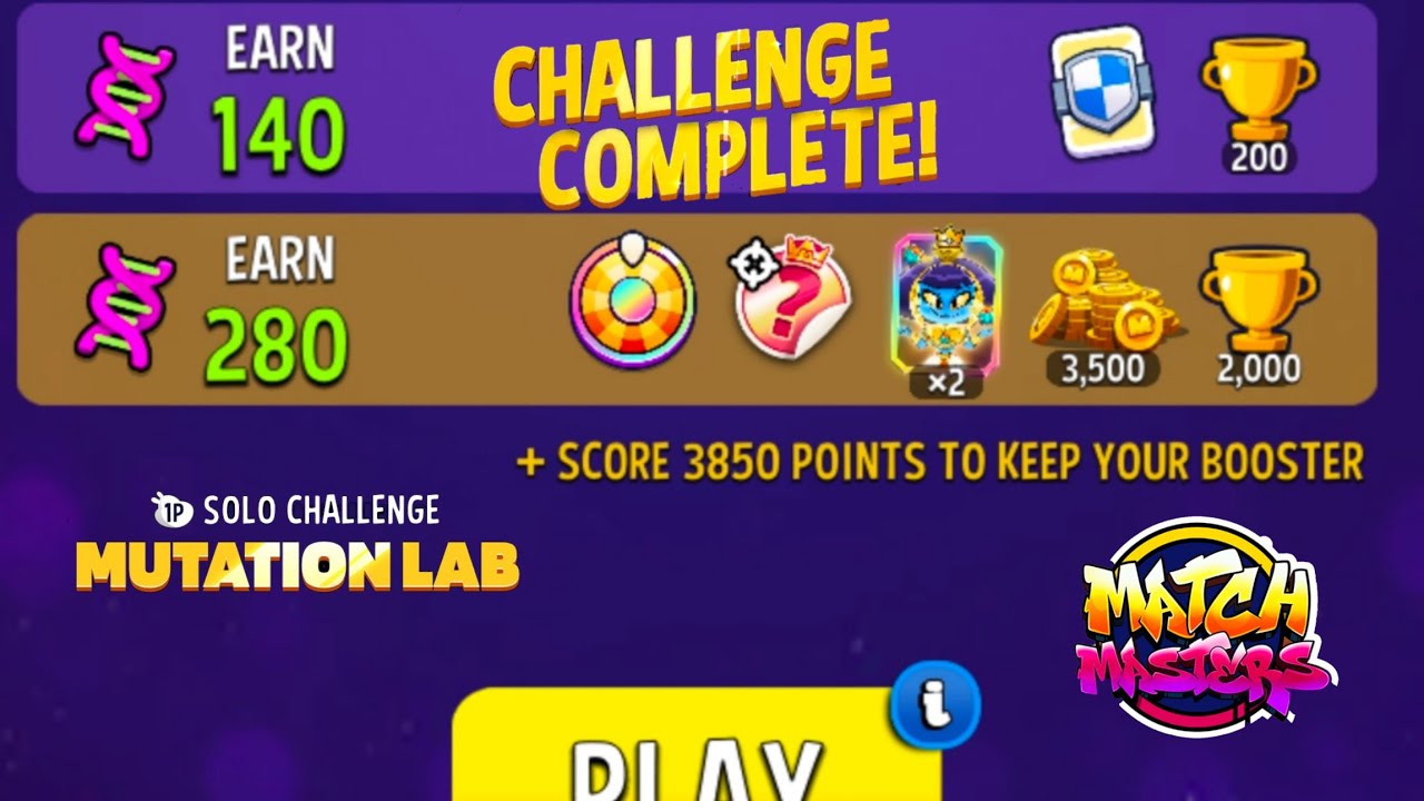 mutation lab solo challenge match masters mutation lab match master gameplay.