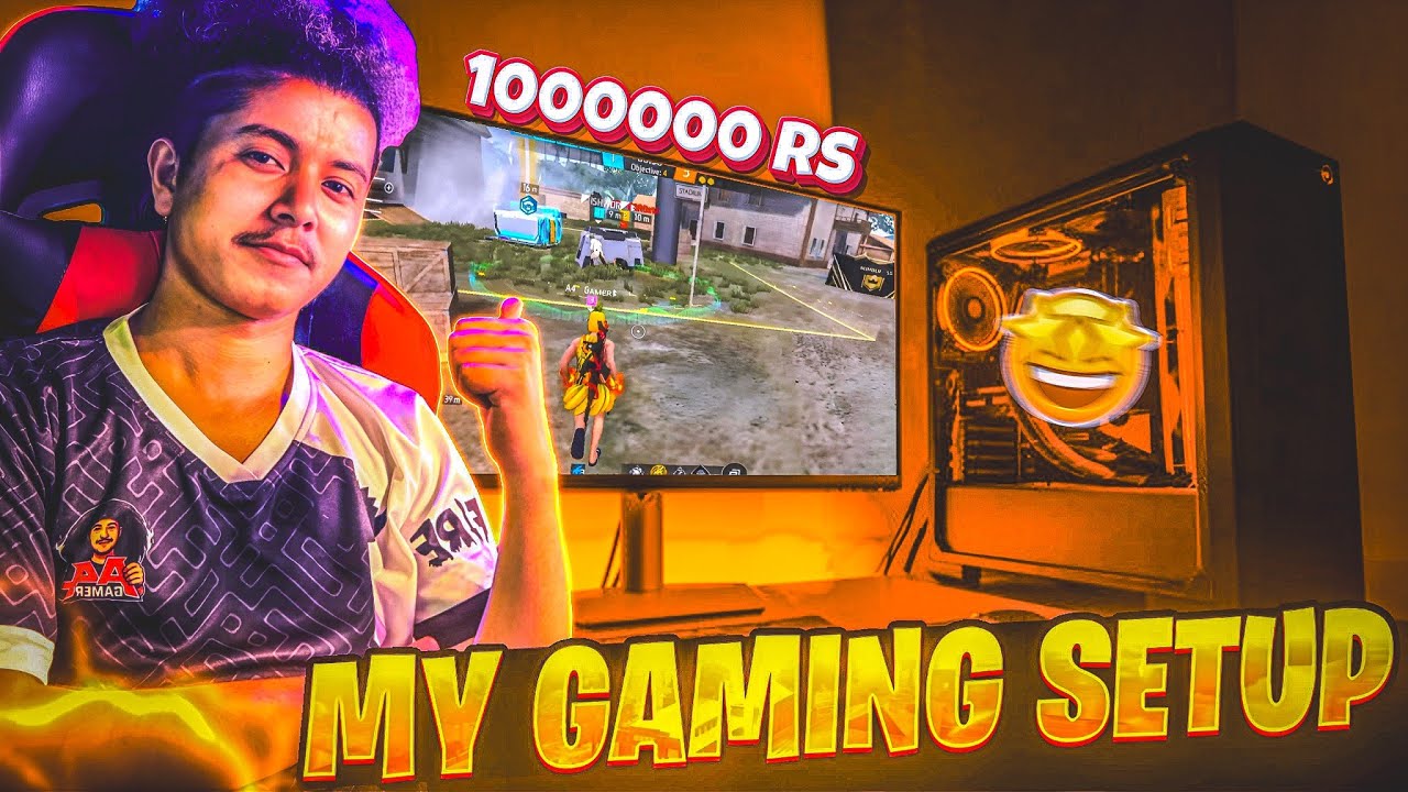 MY GAMING SETUP ❤️ A4 GAMER