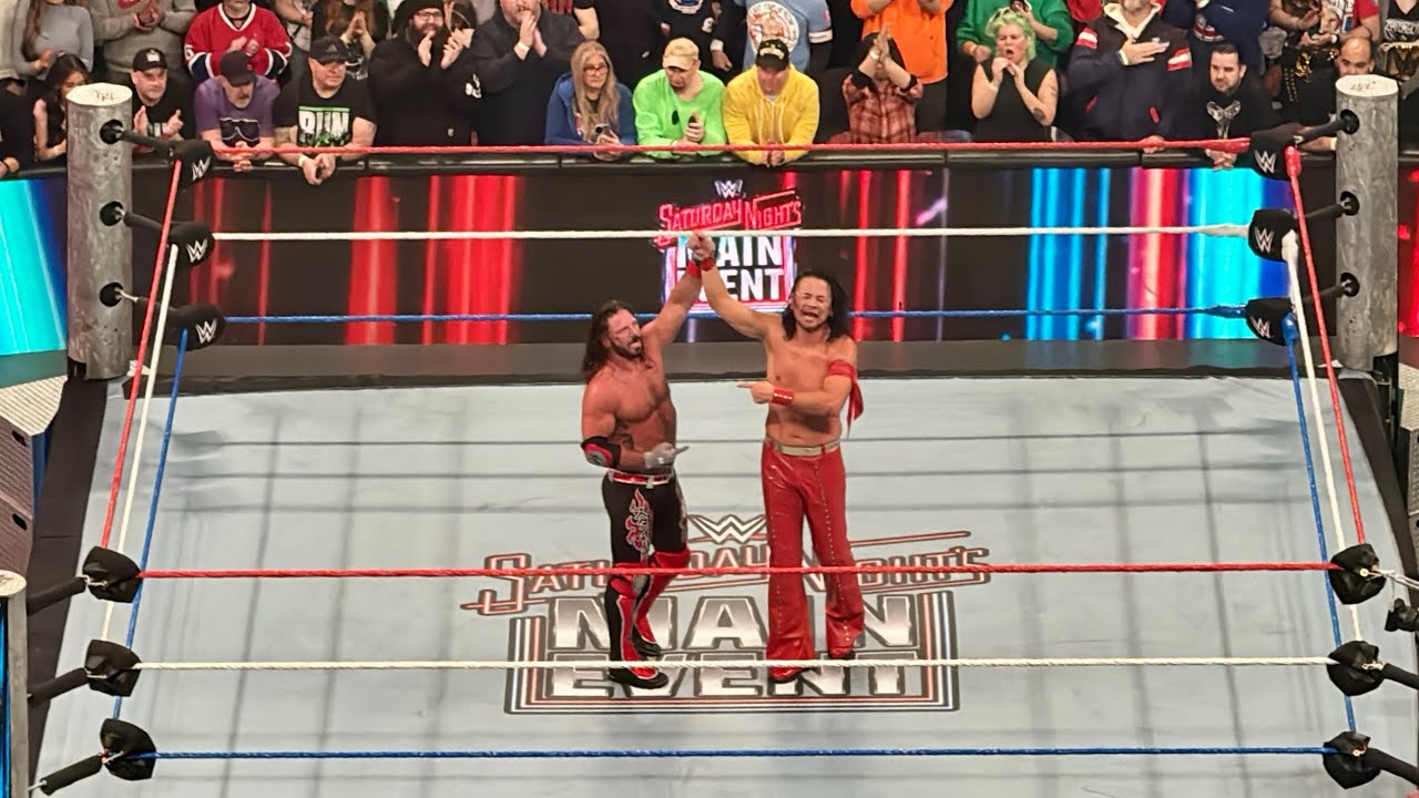 AJ Styles vs Shinsuke Nakamura SNME MONTREAL 
