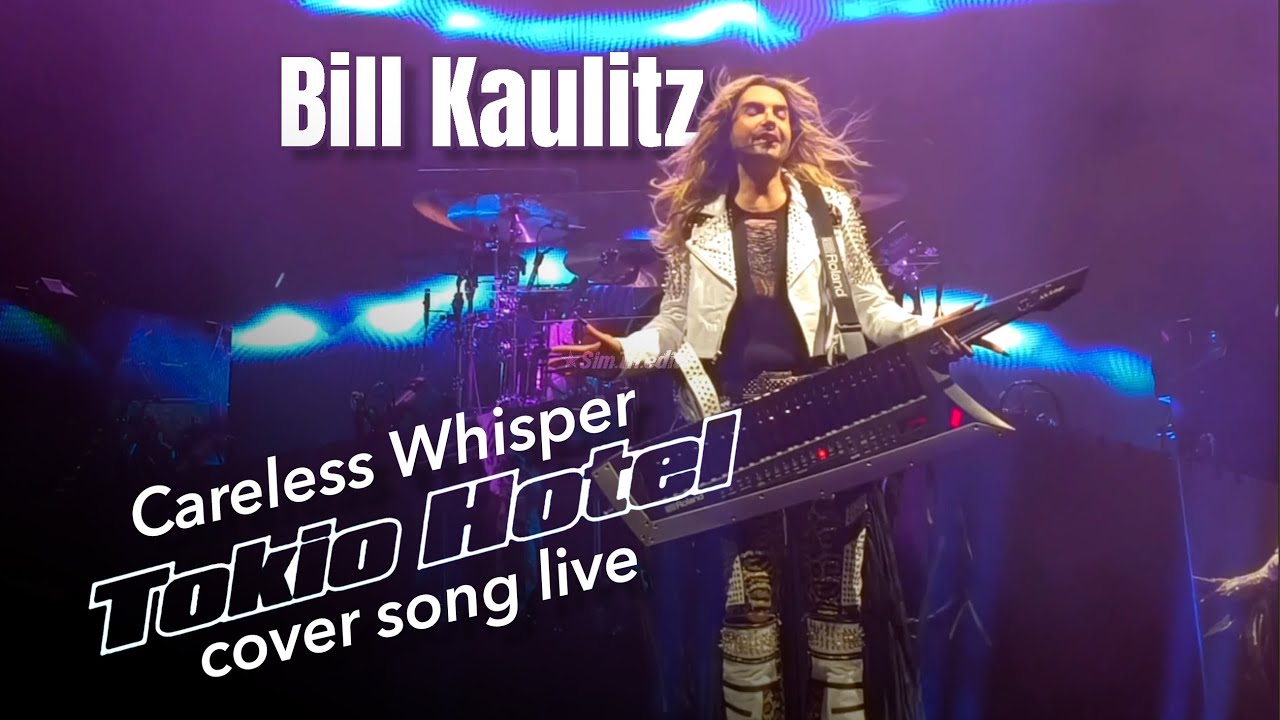 Bill Kaulitz Tokio Hotel - Careless Whisper cover live - The Tour 2025, Ludwigsburg, march 4th.