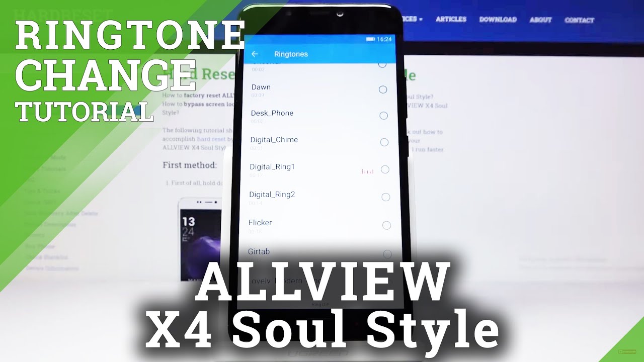 Как изменить рингтон на Allview X4 Soul Style &ndash; Список рингтонов