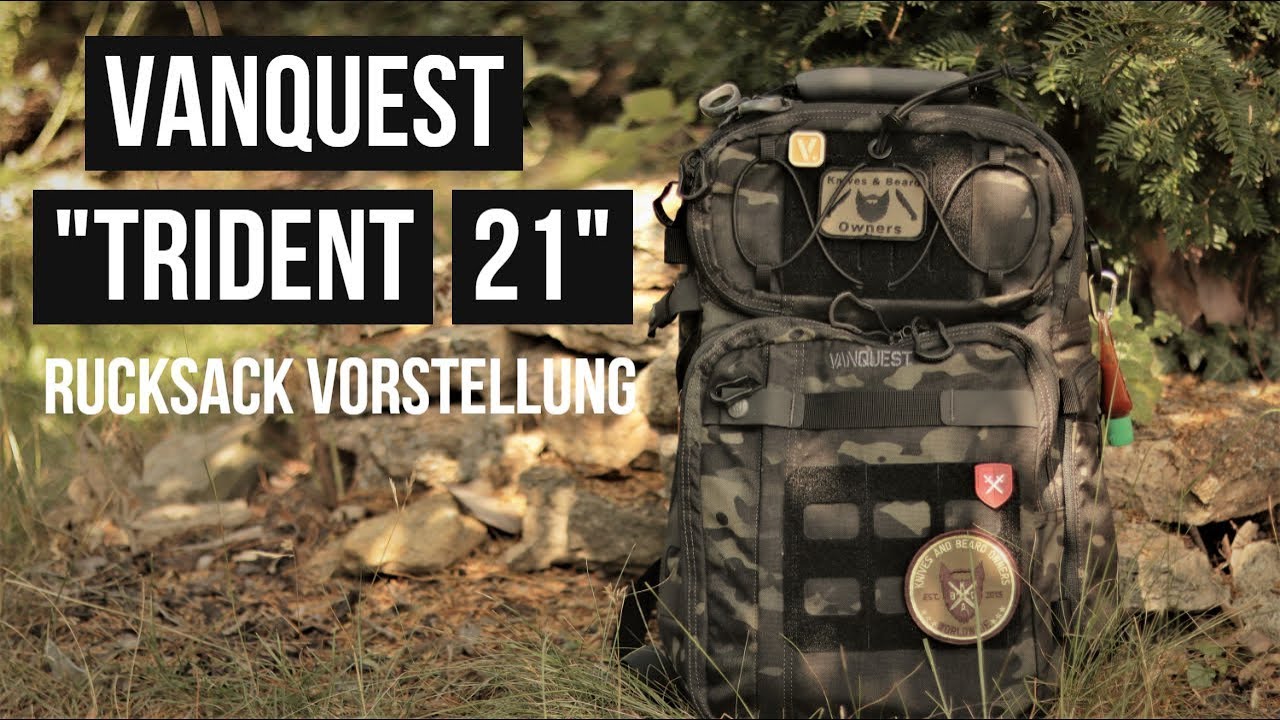 Vanquest Trident 21 EDC Tactical Rucksack Backpack Vorstellung