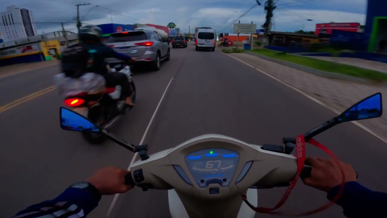 Traffic Riding | Honda Biz 125 | POV | 4K
